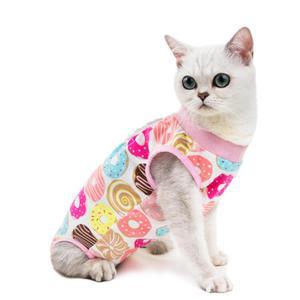 고양이 찍찍이 중성화 수술 원피스 옷 간편착용