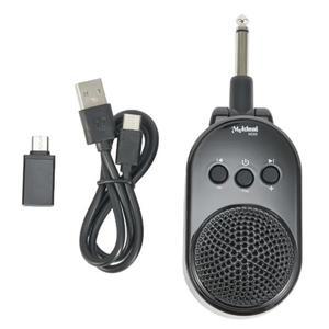 미니 앰프 기타 USB 충전식 포켓 디자인 일렉트릭 베이스 편리한 블랙 5W