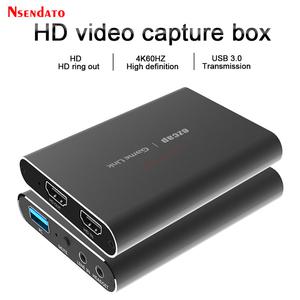 Ezcap은 311P 4K USB HD 비디오 캡처 카드 1080P 60fps 녹화 HDMI 호환 USB3.0 오디오 라이브 스트리밍 장