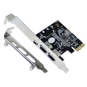 PCI-E 1X 16X 1394 DV 비디오 캡처 카드 6 핀 4 Firewire 어댑터 포함 포트 액세서리 지원 drop