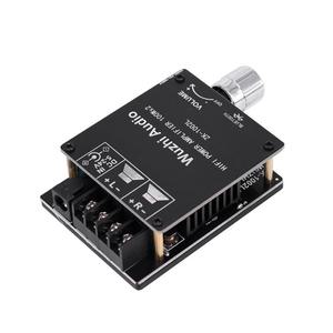 ZK-1002L 미니 블루투스 5.0 DC 5-24V 무선 오디오 디지털 전력 증폭기 스테레오 보드 100Wx2 앰프 앰프-선