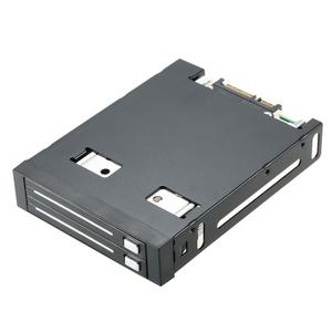 듀얼 베이 SATA III 하드 드라이브 HDD SSD 트레이 내부 모바일 랙 인클로저 도킹 스테이션 핫 스왑 2.5 인