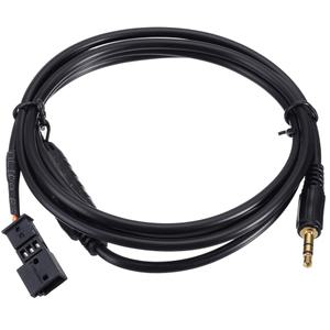 호환 BMW 용 AUX 오디오 어댑터 케이블 3 핀 암 차량 MP3 음악 BM54 E39 E38 E46 E53 X5 3.5mm 1개