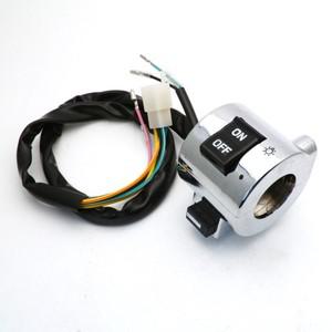 우측 스타터 라이트 스위치바론 BMS 레트로 랜스 빈티지 25mm 핸들바 50cc 신