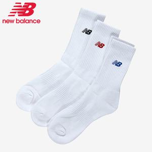 뉴발란스 남자 스포츠양말 러닝 헬스 운동 장목 양말 3켤레 세트 NBGEDAB111-10