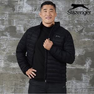 [하프클럽/슬레진저]공용 김동현 웰론 경량패딩 자켓_블랙