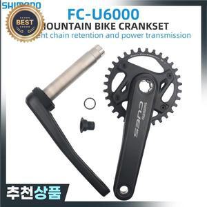 Shimano CUES FC-U6000 크랭크셋 9/10/11 속도 170MM/175MM 32T MTB 자전거 하단 브래킷 MT500-PA BB52