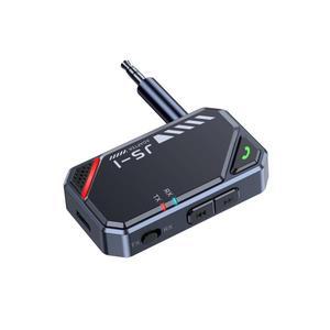2in 1 블루투스 5.4 오디오 송신기 리시버 HD 저지연 3.5mm AUX 무선 어댑터 TV PC 자동차 스피커 헤드폰용