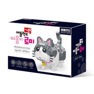 애들랜드 나노블록 야옹이 로미