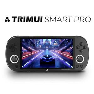 Trimui 스마트 프로 휴대용 게임 4 96 인치 IPS 스크린 리눅스 시스템 조이스틱, RGB 조명, Smartpro 레트로 비디오 게임 콘솔, 게임 선물
