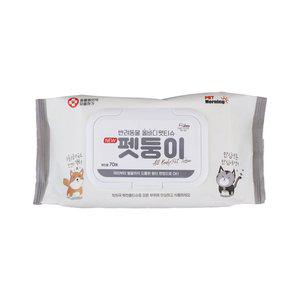 펫둥이 올바디 펫티슈 70매