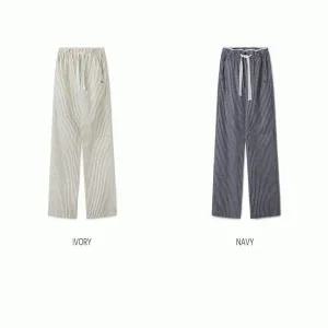 후아유 여성 씨어서커 스트라이프 팬츠 / Seersucker Stripe Pants WHTAF2535F