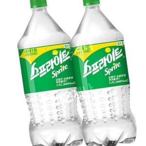 스프라이트 업소용 탄산음료 1.5L x 12PET 사이다 대용량 음료수 코카콜라