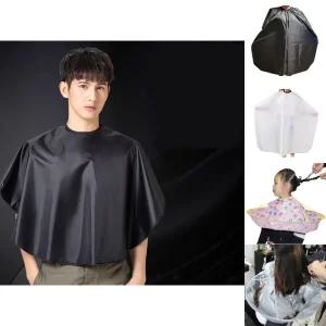 미용실 염색 파마 커트 미용 이발보 가운/입기 쉬운 타입 이발 망토 드라이 긴 롱 앞치마 헤어 케이프