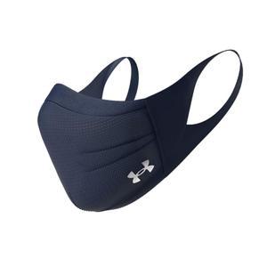 언더아머 Under Armour 성인용 스포츠 마스크 미드나이트 네이비/실버 크롬 M/L