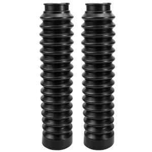 혼다 Xr100R 1997-2003용 2Pcs 전면 포크 게이터 교체, CRF100F 2004-2013용, CRF125F 2014-2016용, 오토바이 포크 더스트 부츠 8.6x1.57인치 서스펜션 충격 감쇠 커버 고무(블랙)