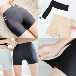팬츠 교복 치마 힙라인 보정 허리밴딩 속반바지 군살정리 실크 비침방지 1p 운동 스커트