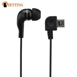 블루투스 보조 이어폰용 범용 단면 모노 와이어 마이크로 USB 5 핀 포트 스테레오 헤드셋 인이어