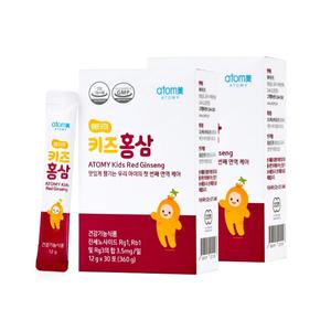 애터미 키즈 홍삼 12g x 30포 2개