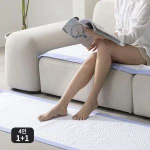 노르디아 스퀘어핀쿨 냉감소파패드 2장 세트 4인