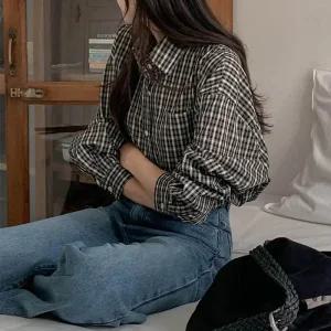 [코코블랑] 라울 체크 셔츠
