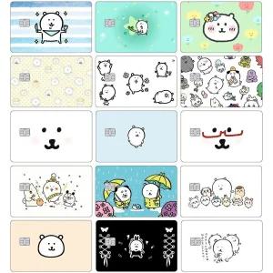 농담곰 먼작귀 캐릭터 교통카드 체크카드 신용카드 카드 스티커 미니소 비공식 굿즈