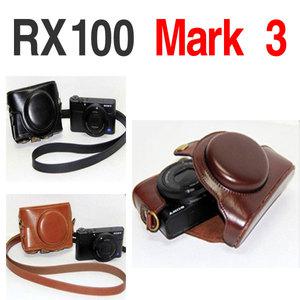 소니 DSC-RX100 III 가죽케이스/RX-100 MK3 속사케이스/RX100 Mark3 하프/RX100 3