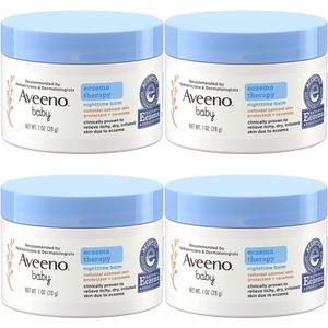 아비노 베이비 엑지마 테라피 나이트타임 밤 28g 4개 Aveeno Baby Eczema Therapy Nighttime Balm
