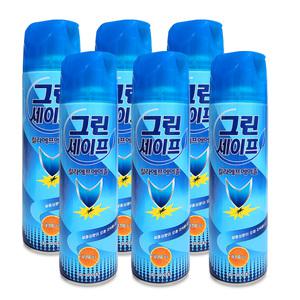 일명제약 그린세이프 킬라에프 에어졸 400ml 6개 모기 바퀴벌레