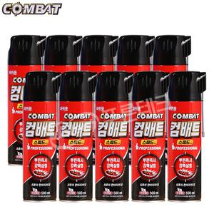 컴배트 스피드 에어졸 500ml x 10개