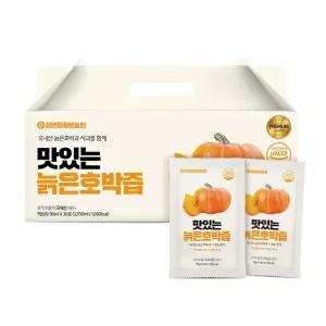 [3+1] 참앤들황토농원 맛있는 국산 늙은 호박즙(90mlx30포) 1박스(총 30포)
