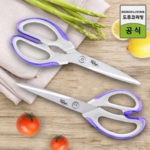 도루코 마이셰프 인테리어 프리미엄 바이올렛 주방가위 가위 1+1
