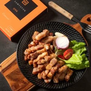삼파육 3분 완성  육즙가득 삼겹살 원육200g 에서 3번 구워 120g X 1팩
