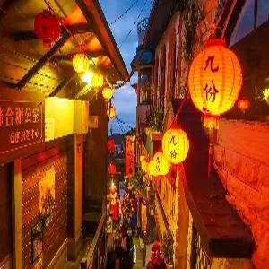 [야미[夜味]] 대만/야류/지우펀/먀오리 4일#1일1야경 #스펀천등날리기 #레일바이크 #오전자유 #시내4성호텔