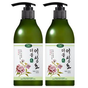 에덴필드 더블모 어성초 약산성 헤어팩 모발팩 300ml 2개