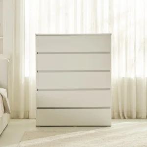 [정상가 442,000원] 몬 5단 1000 화이트 서랍장