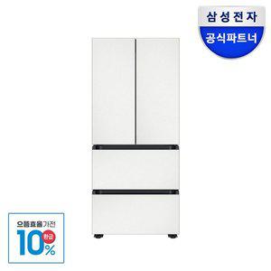 [삼성]전자 비스포크 AI 1등급 4도어 RQ49DB94Y1AP 490L 스탠드형 김치냉장고 코타화이트