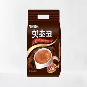 네슬레 핫초코 1000g 실속형 리필팩 분말