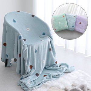 (캠핑담요증정) 말랑말랑 딸기 베베 모찌 고밀도 극세사 담요 쇼파 블랭킷 150 x 200