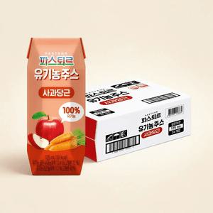 파스퇴르 유기농주스 125ml 24개 팩주스 다양한 맛