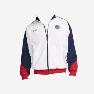 Nike 나이키 파리 생제르맹 드라이핏 스트라이크 풋볼 자켓 자캣 상의 아웃터 코트 화이트 미드나잇 네이비