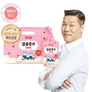 [로타 특허]키즈텐 콜롱주스 사과맛 유아 어린이주스 비타민 프리미엄 과채 주스 70g x 30포, 1박스