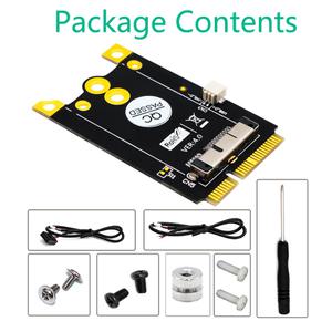 미니 PCI-E 어댑터 와이파이 원격 제어 컨버터 변환기 모듈 BCM943602CS BCM94360CS2 12 6 핀