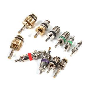 자동차 공기 분류 A/C 슈레이더 R134a/R12 냉동 어 밸브 스템 코어 도구 키트 액세서리 102 개