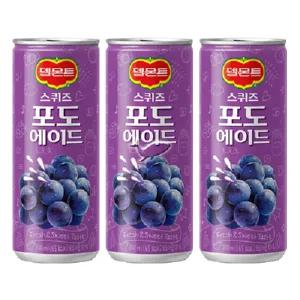 델몬트 스퀴즈 포도에이드 240ml/ 40캔