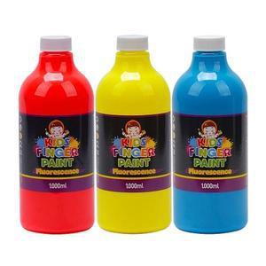 [MENPIL87_52GP]핑거페인트 키즈맘아트 1000ml 3색
