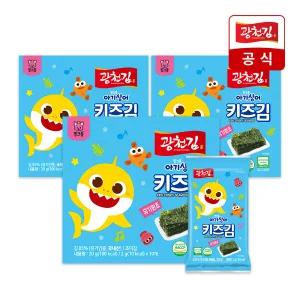 [소비기한25.12.27][광천김x핑크퐁] 오가닉 조미 키즈김 2g 10봉x3팩 총30봉