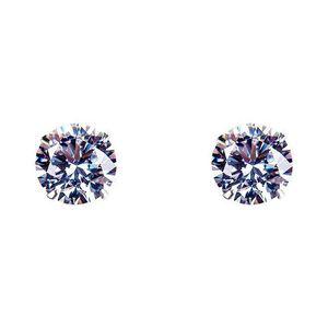 모이사나이트 모산석 랩다이아몬드 18K 백금 귀걸이 이어링 한쌍 Diamond 2부 3부 5부 1캐럿
