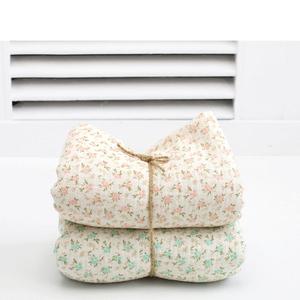 대폭 요루 이중거즈 원단 풀꽃 2color _ MC-257 _ 쭈그리, 여름원단, 거즈원단