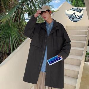 [라일리] Rly 남성 루즈핏 가을 트렌치재킷 캐주얼 포켓 자켓